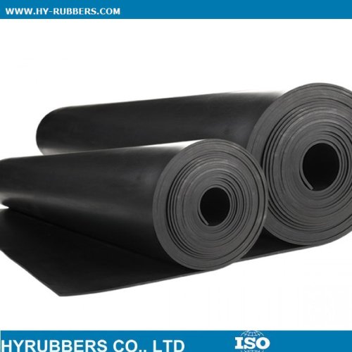 Black Natural Rubber sheet exported to India