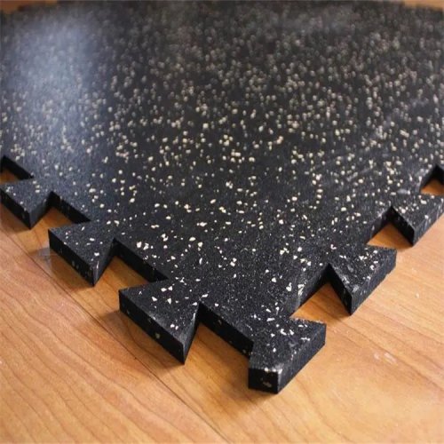 300x300mm interlocking rubber gym flooring mat to South America