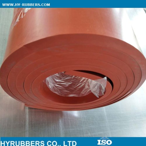 High temperature rubber silicone sheet roll China factory