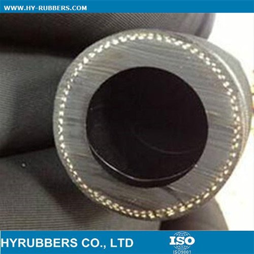 Rubber oil suction hose and discharge hose