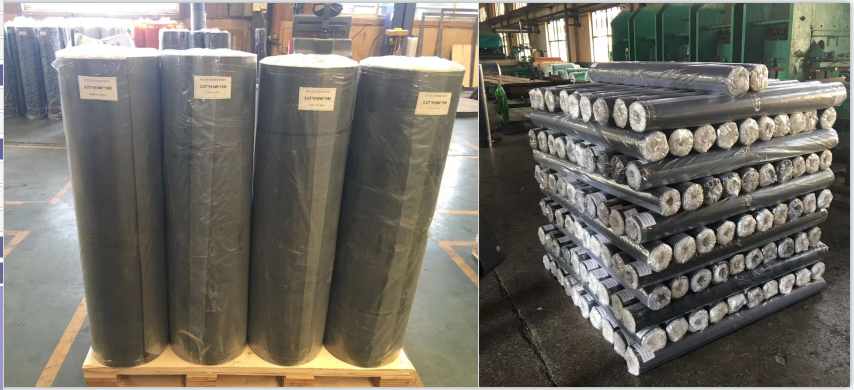 reinforced rubber sheet rolls