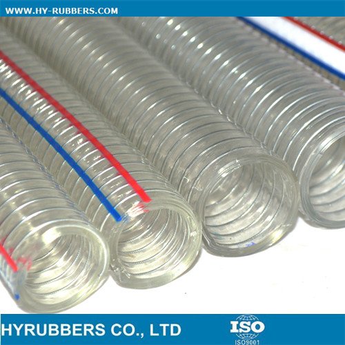 Cheap price transparent PVC braided hose 