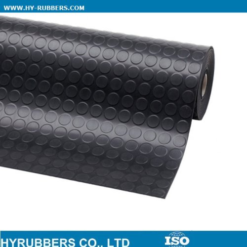 Anti-slip rubber stud rubber sheet exporter